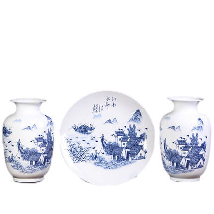 Compatible porcelain for Jahrriesnge vase set 3 pieces cna0191 Compatible porcelain Jahrriesnge for vase set 3 pieces cna0191