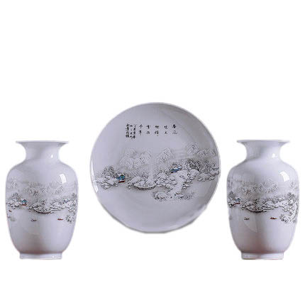 Compatible porcelain for Jahrriesnge vase set 3 pieces cna0193 Compatible porcelain Jahrriesnge for vase set 3 pieces cna0193