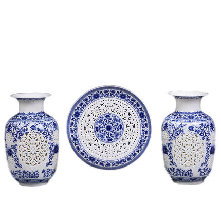 Compatible porcelain for Jahrriesnge hollow out vase cna0406 Compatible porcelain Jahrriesnge for hollow out vase cna0406