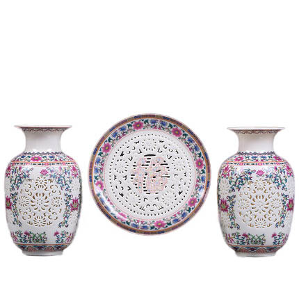 Compatible porcelain for Jahrriesnge hollow out vase cna0409 Compatible porcelain Jahrriesnge for hollow out vase cna0409