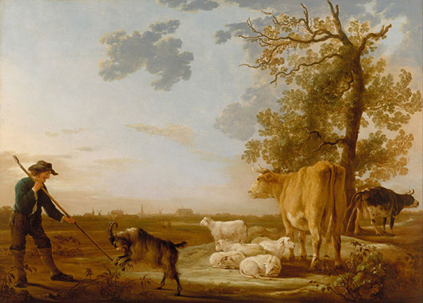 Compatible Landscape for JAHRRIESNGE Morning-Landscape-with-Cattle-lpf00996 Compatible Landscape JAHRRIESNGE for Morning-Landscape-with-Cattle-lpf00996
