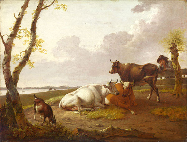 Compatible Landscape for JAHRRIESNGE Morning-Landscape-with-Cattle-lpf00997 Compatible Landscape JAHRRIESNGE for Morning-Landscape-with-Cattle-lpf00997