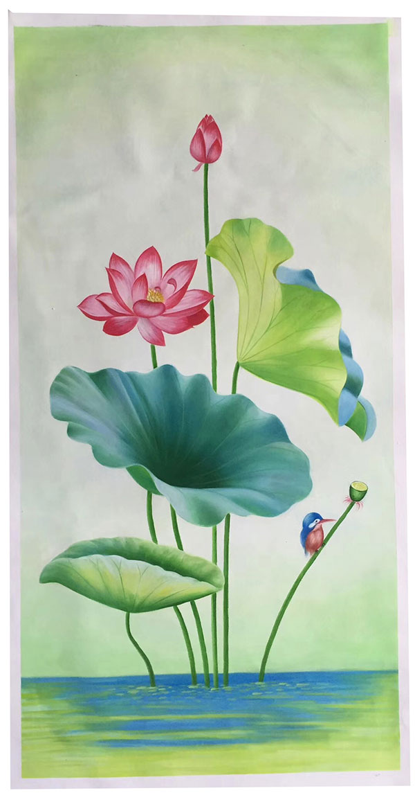 Compatible Oil Painting for JAHRRIESNGE lotus-lpg0358 Compatible Oil Painting JAHRRIESNGE for lotus-lpg0358