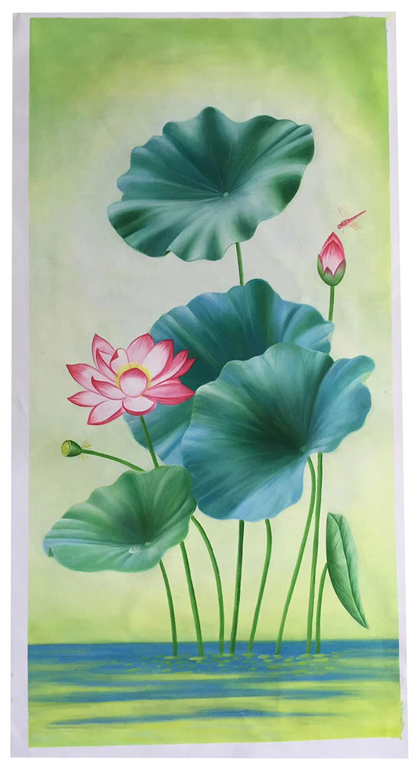 Compatible Oil Painting for JAHRRIESNGE lotus-lpg0359 Compatible Oil Painting JAHRRIESNGE for lotus-lpg0359