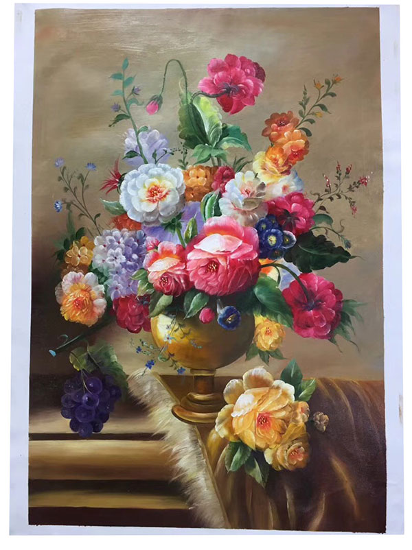 Compatible Oil Painting for JAHRRIESNGE flower-lpg0363 Compatible Oil Painting JAHRRIESNGE for flower-lpg0363
