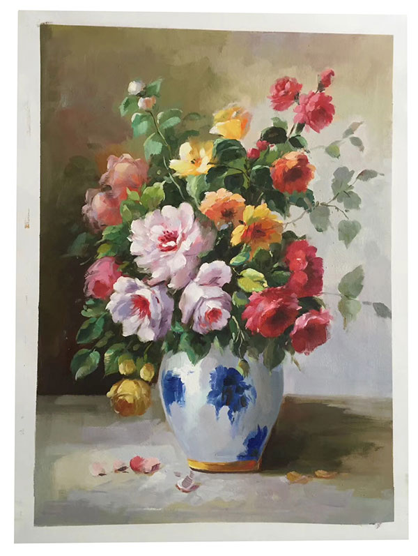 Compatible Oil Painting for JAHRRIESNGE flower-lpg0366 Compatible Oil Painting JAHRRIESNGE for flower-lpg0366
