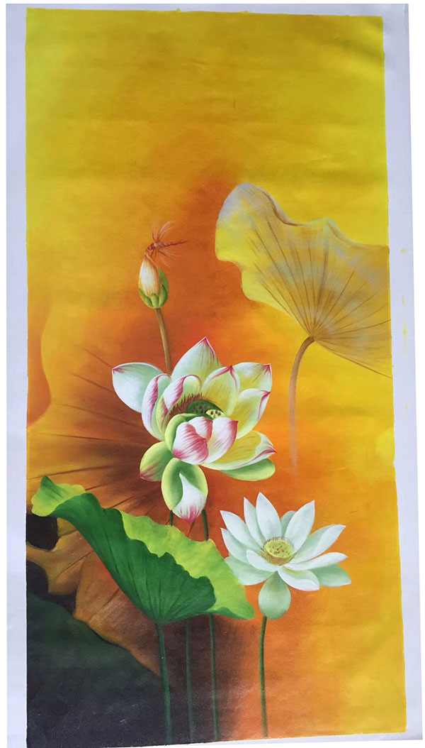Compatible Oil Painting for JAHRRIESNGE lotus-lpg0374 Compatible Oil Painting JAHRRIESNGE for lotus-lpg0374