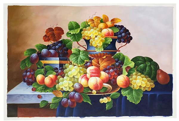 Compatible Oil Painting for JAHRRIESNGE fruit-lpg0391 Compatible Oil Painting JAHRRIESNGE for fruit-lpg0391
