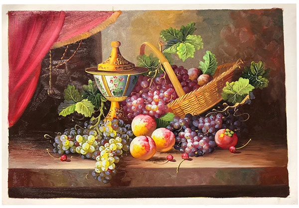 Compatible Still Life for Jahrriesnge vase-fruits-lpg0879 Compatible Still Life Jahrriesnge for vase-fruits-lpg0879