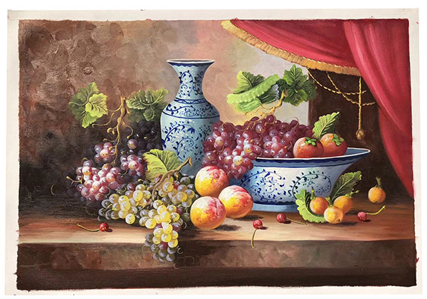Compatible Still Life for Jahrriesnge vase-fruits-lpg0882 Compatible Still Life Jahrriesnge for vase-fruits-lpg0882