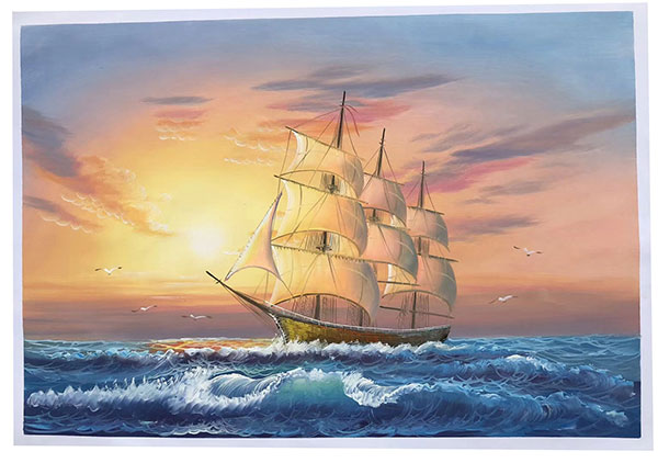 Compatible Landscape for JAHRRIESNGE sailboat-lpg1688 Compatible Landscape JAHRRIESNGE for sailboat-lpg1688