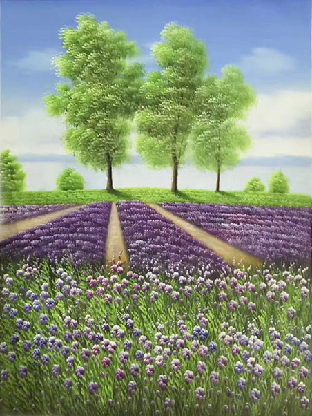 Compatible Landscape for JAHRRIESNGE lavender-lpg1707 Compatible Landscape JAHRRIESNGE for lavender-lpg1707