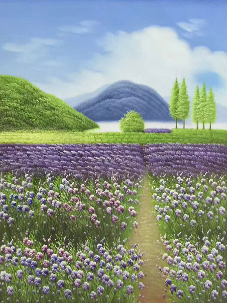 Compatible Landscape for JAHRRIESNGE lavender-lpg1709 Compatible Landscape JAHRRIESNGE for lavender-lpg1709