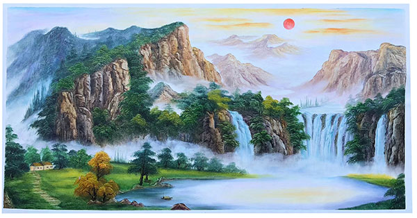 Compatible Landscape for JAHRRIESNGE waterfall-lpg1769 Compatible Landscape JAHRRIESNGE for waterfall-lpg1769