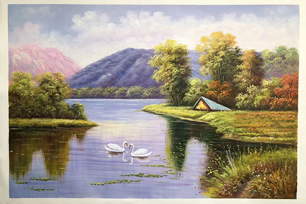Compatible Landscape for JAHRRIESNGE swans lpg2469 Compatible Landscape JAHRRIESNGE for swans lpg2469