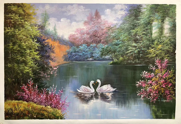 Compatible Landscape for JAHRRIESNGE swans lpg2472 Compatible Landscape JAHRRIESNGE for swans lpg2472