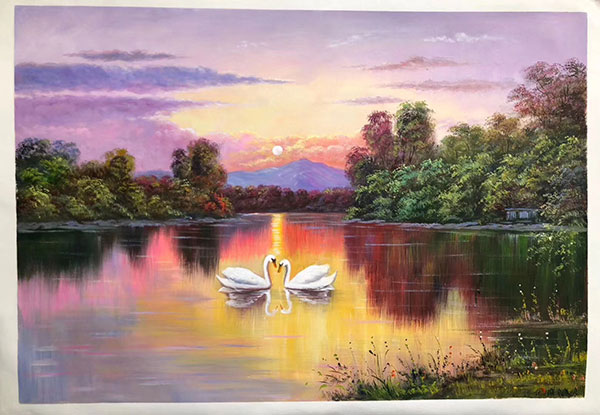 Compatible Landscape for JAHRRIESNGE swans lpg2474 Compatible Landscape JAHRRIESNGE for swans lpg2474
