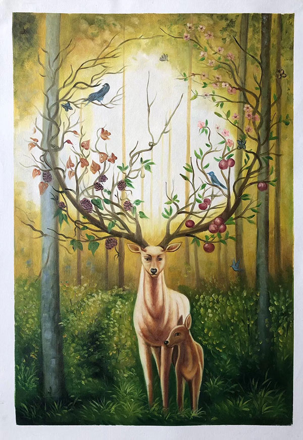 Compatible Animals for Jahrriesnge deers and birds lpg2687 Compatible Animals Jahrriesnge for deers and birds lpg2687