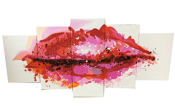 Compatible Abstract for Jahrriesnge red lips lpg2714 Compatible Abstract Jahrriesnge for red lips lpg2714